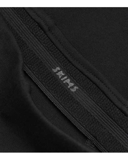 Skims Black High-Waist Stirrup Leggings