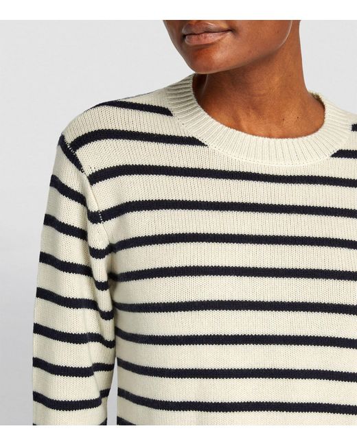 FRAME Multicolor Cashmere Striped Sweater