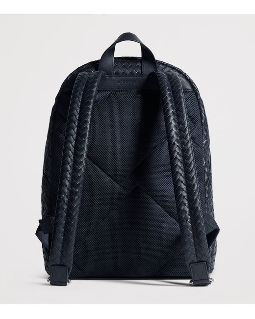 Bottega Veneta Blue Calfskin 1975 Backpack for men
