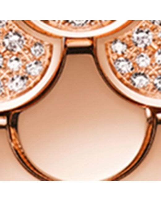 BVLGARI Green Rose Gold And Diamond Divas' Dream Watch 33mm