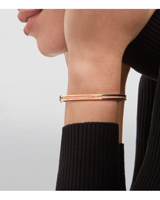BVLGARI Natural And Diamond B.Zero1 Bangle