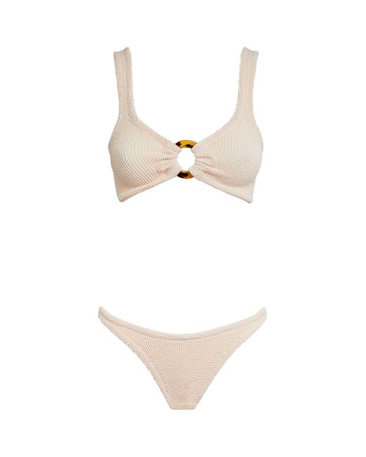 Hunza G Julia Bikini in White | Lyst