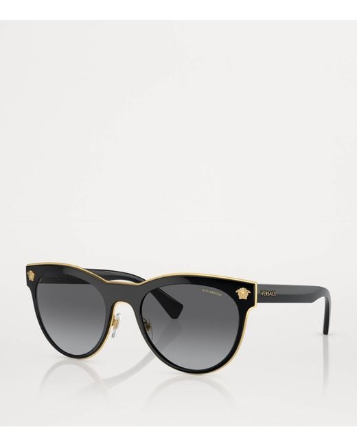 Versace Black Metal 0Ve2198 Sunglasses
