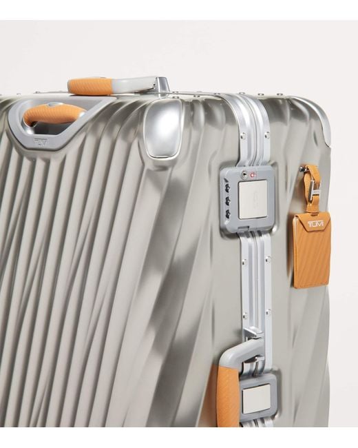 Tumi Gray Titanium 19 Degree Suitcase