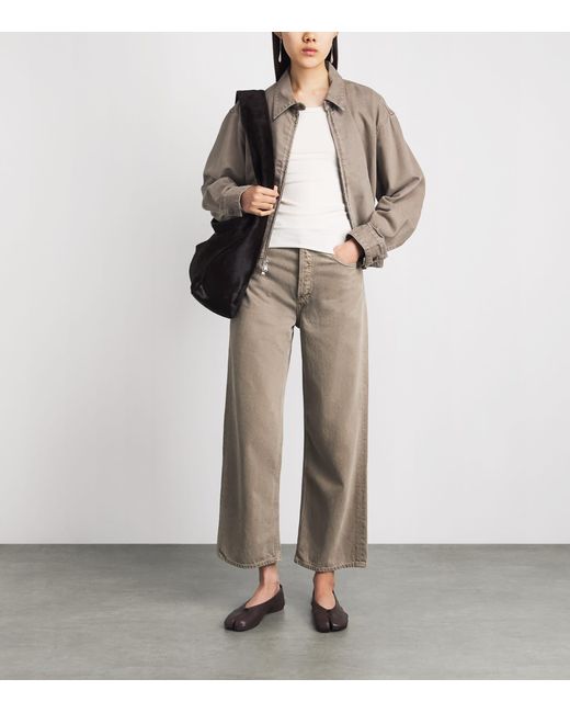Agolde Natural Nile Denim Jacket