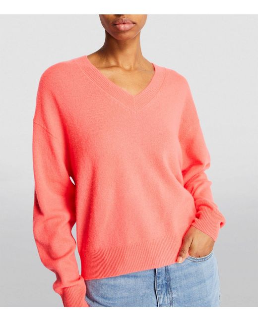 Crush Pink Cashmere Malibu 2.0 Sweater