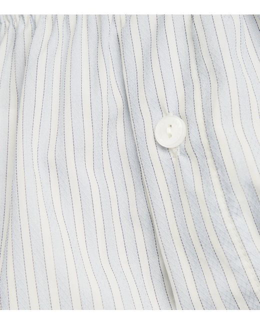 Hanro Gray Cotton Fancy Boxers for men