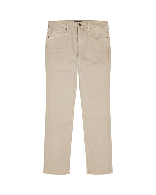 PAIGE Natural Federal Slim-Straight Jeans for men