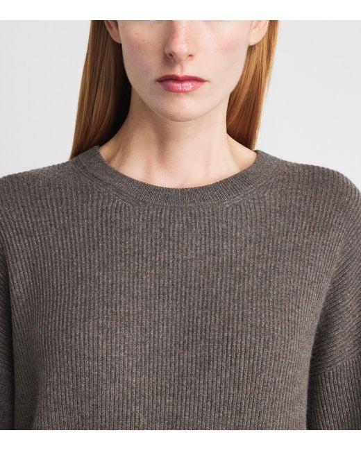 arch4 Gray Cashmere New Cornwall Sweater