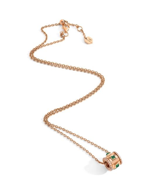 Marli New York Metallic Diamond And Agate Life Necklace