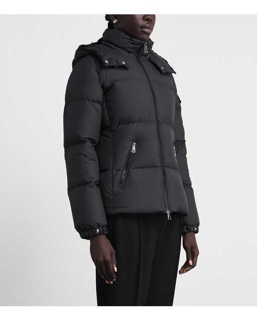 Moncler Black Down Quilted Fourmines Jacket
