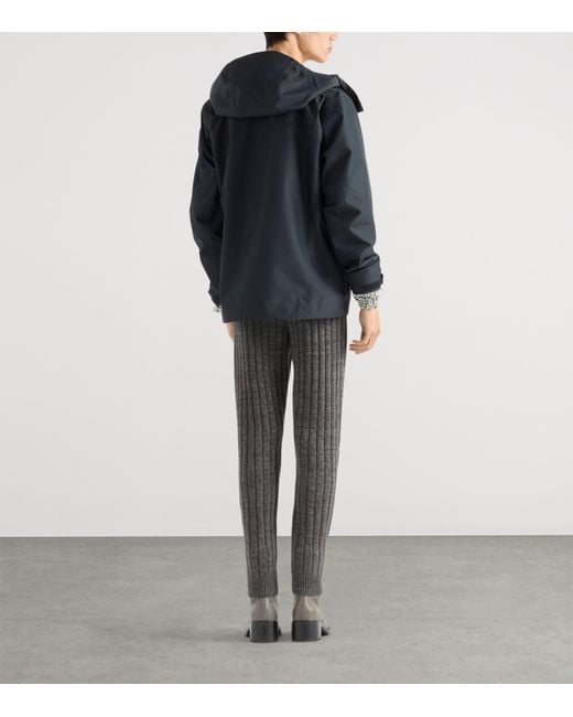 Prada Blue Technical Fabric Jacket for men