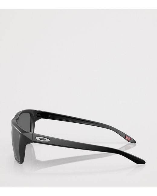 Oakley Gray Sylas Rectangle Sunglasses for men