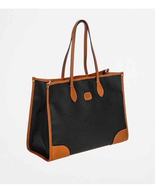 Bric's Black Firenze Tote Bag