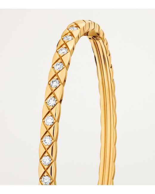 Chanel Natural And Diamond Coco Crush Bangle