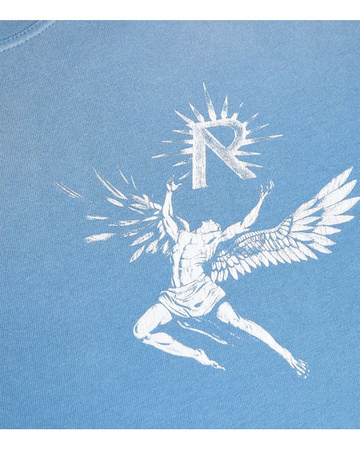 Represent Blue Icarus Graphic T-shirt for men