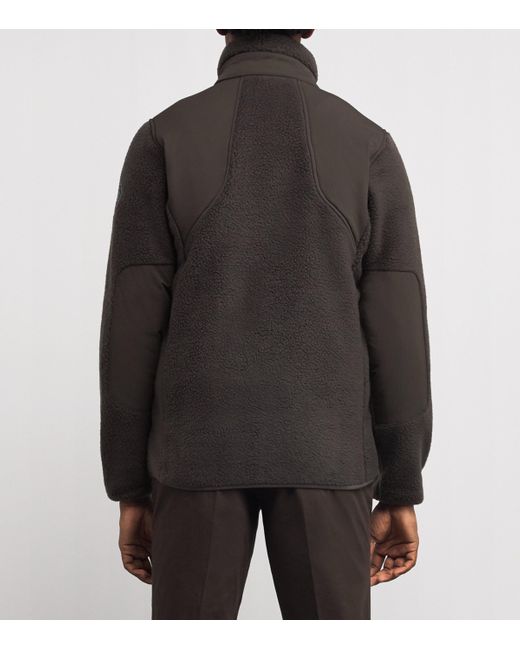 Beretta Gray Sherpa Fleece Halifax Jacket for men