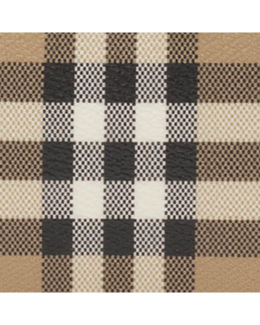 Burberry Metallic Check Vanity Bag