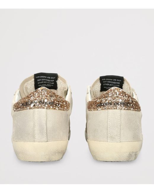 Golden Goose Deluxe Brand Natural Suede Super-Star Sneakers