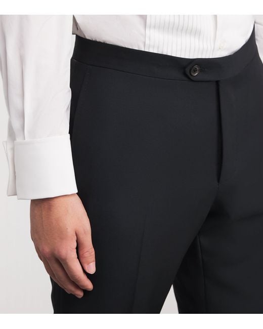 Corneliani Black Wool-Satin 2-Piece Tuxedo for men