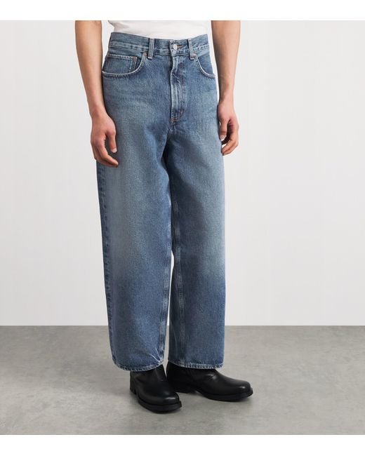 Agolde Blue Deka Wide-Leg Jeans for men