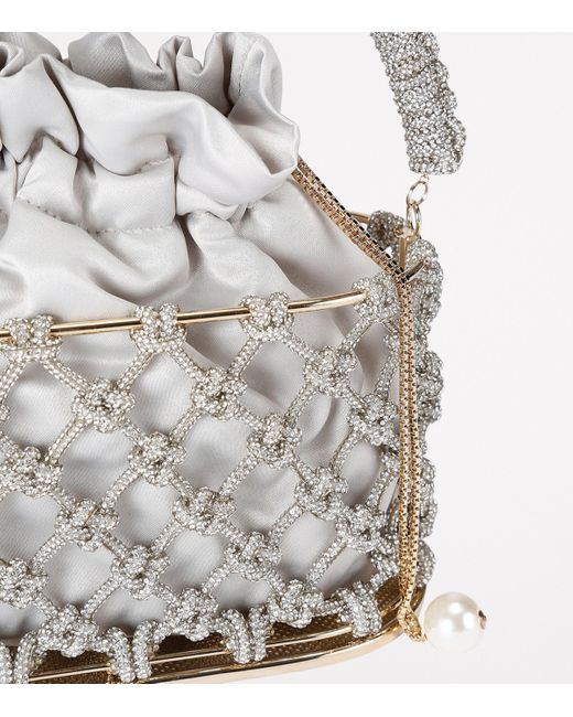 Rosantica Metallic Holli Nodi Top-Handle Bag