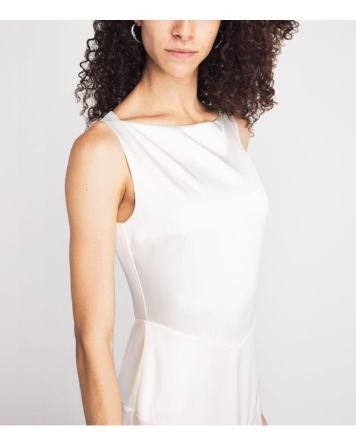 Roksanda White Silk Munir Maxi Dress