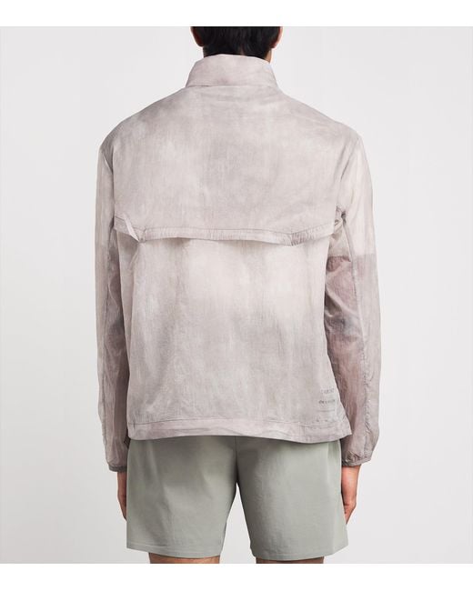 REPRESENT 247 White Overhead Training Jacket for men