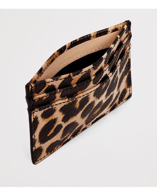 Smythson Black Panama Leather Card Holder