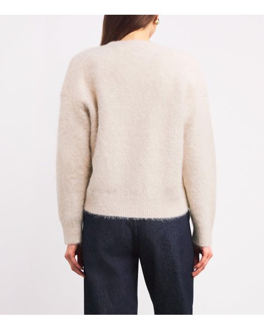 Anine Bing Natural Alpaca-Blend Bobbie Cardigan