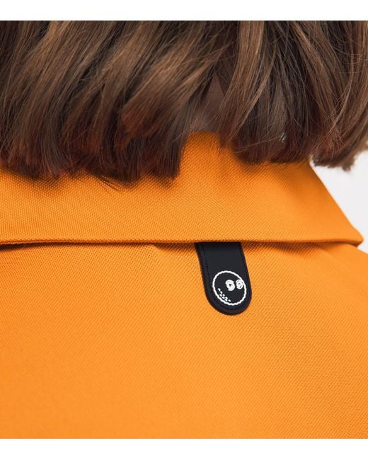 Malbon Orange Fairway Polo Shirt for men