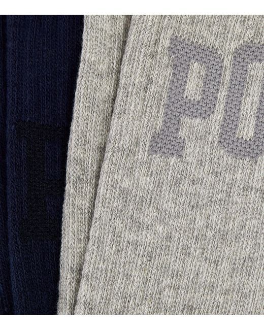 Polo Ralph Lauren Gray Cotton-blend Polo Bear Socks for men