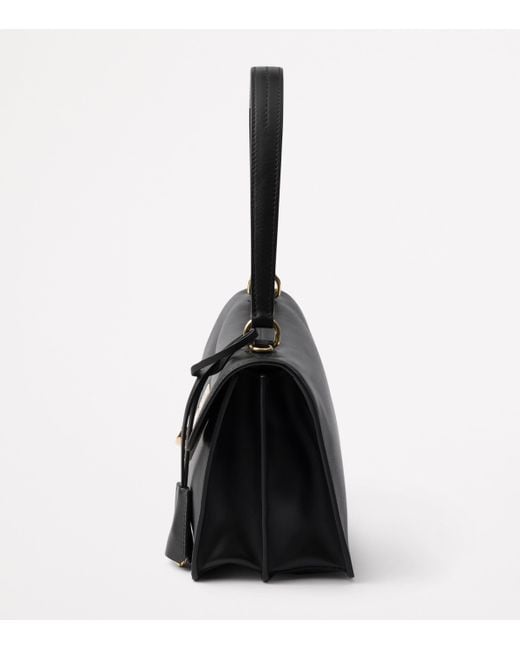Prada Black Medium Leather Shoulder Bag