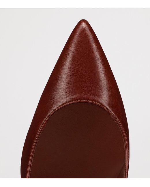 Christian Louboutin Red Kate Leather Pumps 100