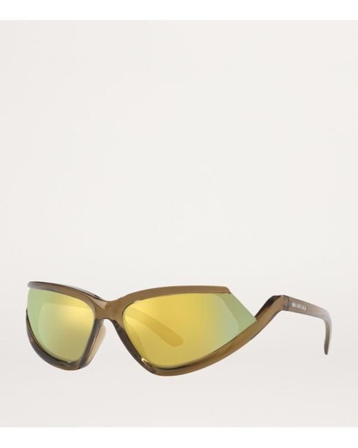 Balenciaga Yellow Injected 06E000312 Sunglasses