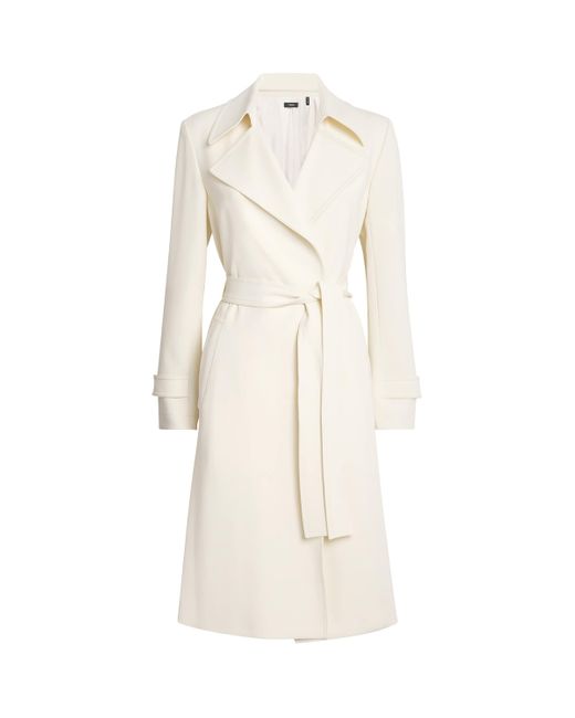 Theory Natural Oaklane Trench Coat