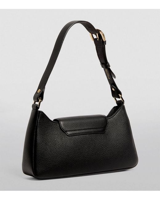 Strathberry Black Leather Multrees Omni Shoulder Bag