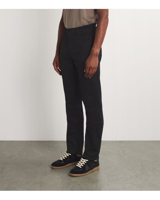 PAIGE Black Federal Slim Jeans for men