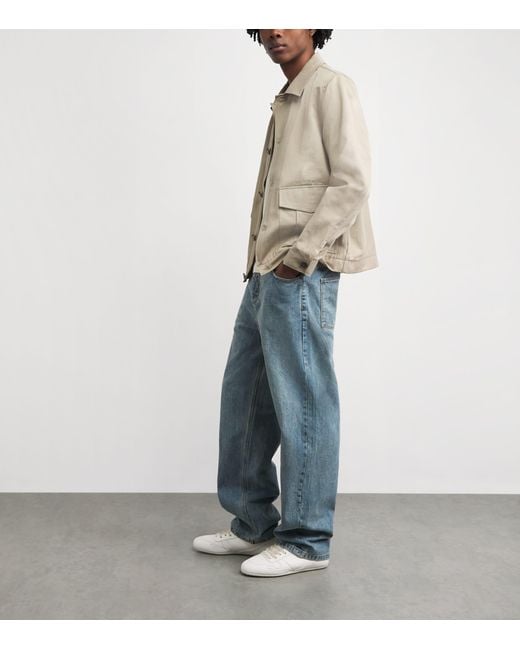 Wax London Blue Straight Felix Jeans