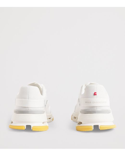 On Shoes White Cloudnova Form 2 Trainers for men