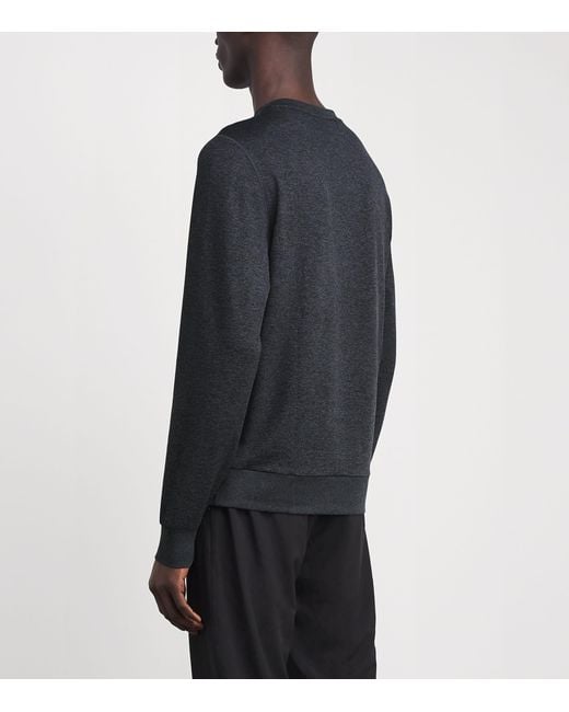 vuori Black Ponto Performance Sweatshirt for men