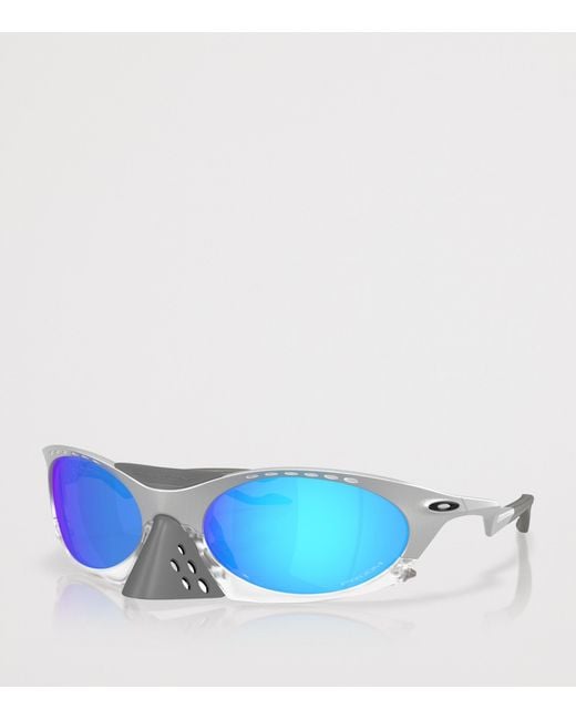 Oakley Blue Plantaris Oval Sunglasses for men