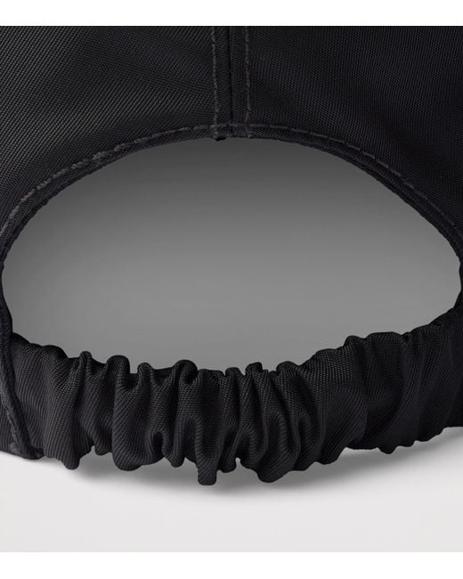 Prada Black Re-Nylon Baseball Cap