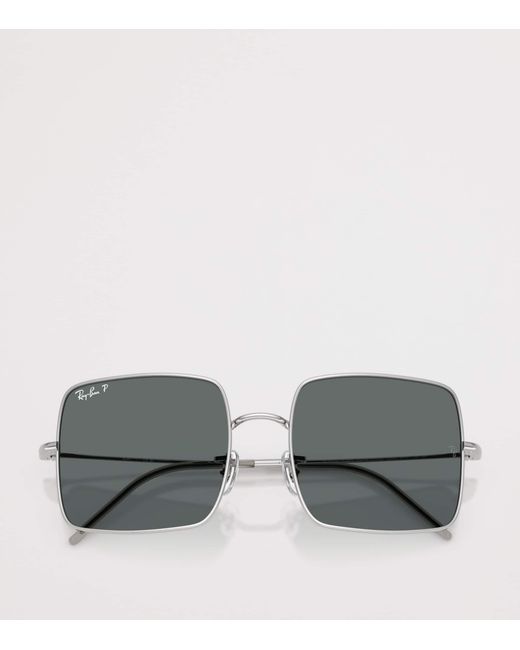Ray-Ban Gray Rbr0104S Square 1971 Reverse Sunglasses
