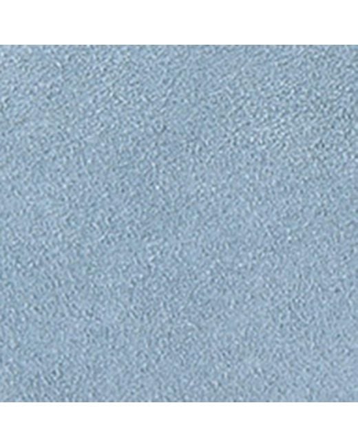 Kurt Geiger Blue Suede Islington Low-Top Sneakers