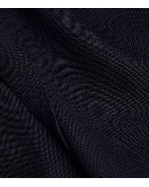Lardini Blue Wool-silk-cashmere Cardigan for men