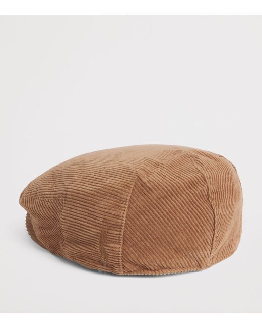 Polo Ralph Lauren Brown Corduroy Flat Cap for men