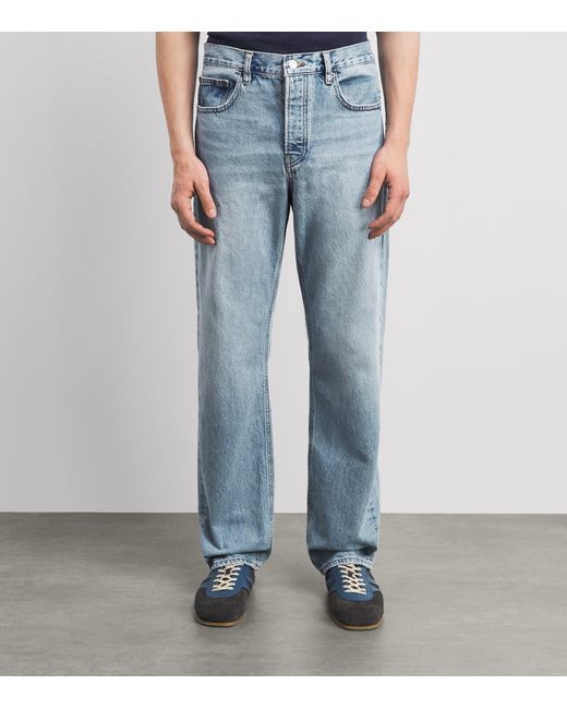 FRAME Blue The Straight Jeans for men