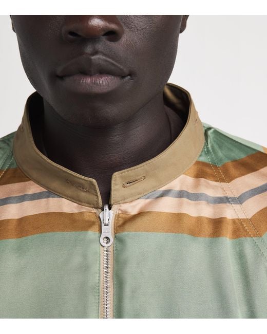 Dries Van Noten Natural Twill Bomber Jacket for men