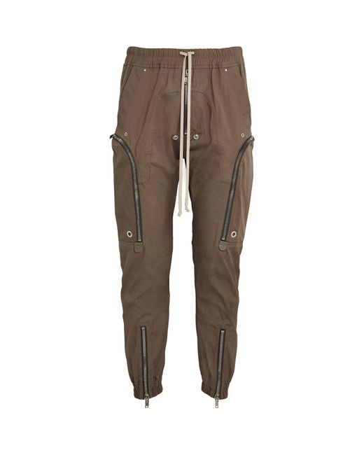 Rick Owens Brown Bauhaus Cargo Trousers for men